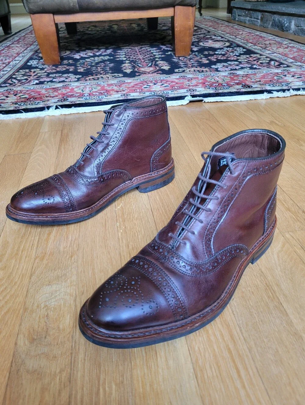 Allen Edmonds Hamillton Oxford Dress Boots 4327